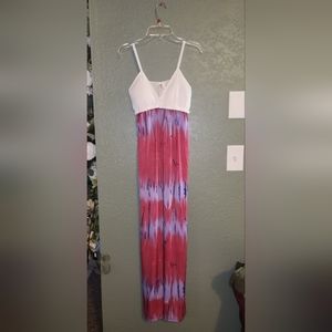 Pink strap women's dress - New